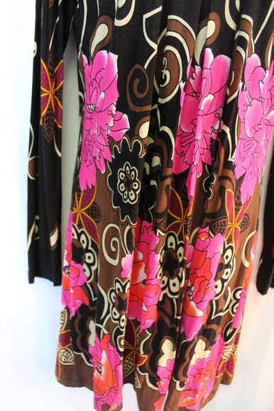 Joe Browns Tunic Top Size 12 Winter Autumn Long Sleeved round neck bold pattern - Picture 3 of 6